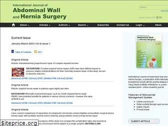 herniasurgeryjournal.org