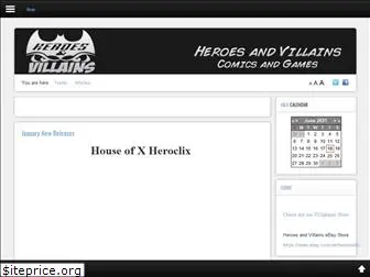 heroesandvillainscomics.net