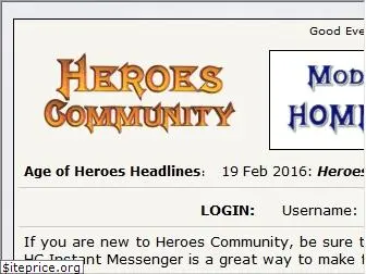 heroescommunity.com