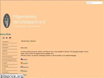 heroldsbach-pilgerverein.de