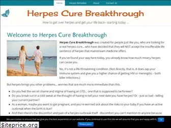 herpescurebreakthrough.org