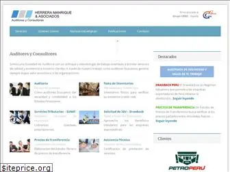 herreramanriqueauditores.com