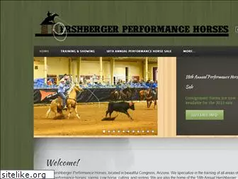 hershbergerhorses.com