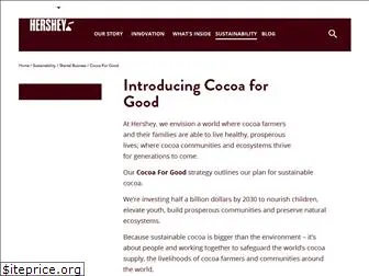 hersheycocoasustainability.com