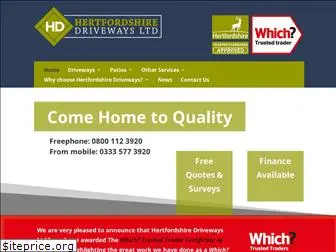 hertfordshiredriveways.com