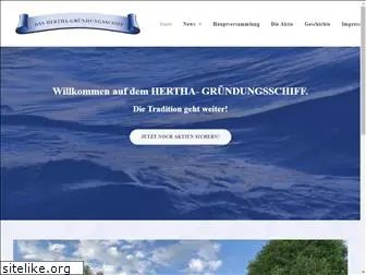 hertha-gruendungsschiff.de