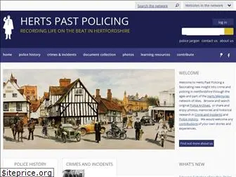 hertspastpolicing.org.uk