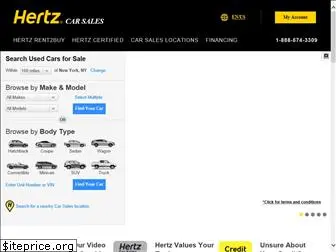 hertzcarsales.com