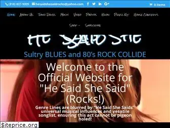 hesaidshesaidrocks.com