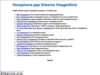 hesaplama.app