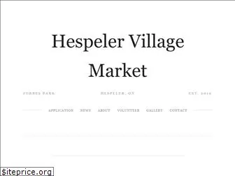 hespelervillagemarket.com