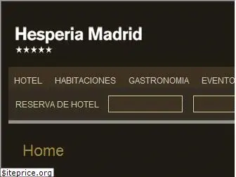 hesperia-madrid.com