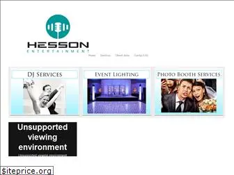 hessonentertainment.com