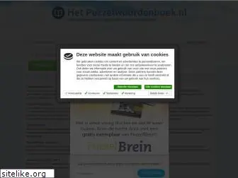 hetpuzzelwoordenboek.nl