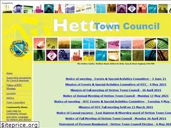 hettontowncouncil.gov.uk