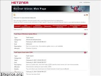 hetzner-status.com