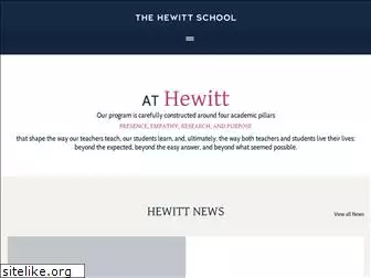 hewittschool.org