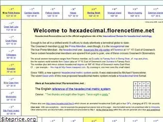 hexadecimal.florencetime.net