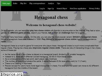 hexagonalchess.com