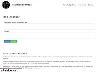 hexdecoder.com