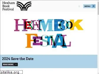 hexhambookfestival.co.uk