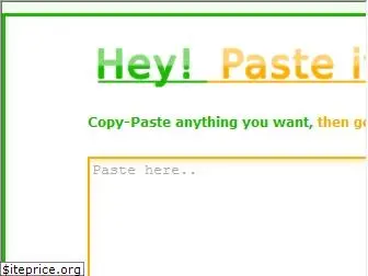 heypasteit.com