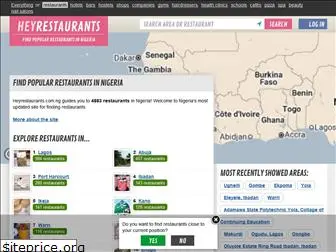 heyrestaurants.com.ng