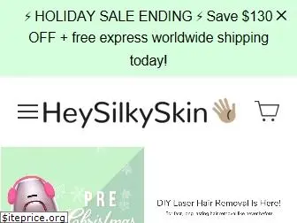 heysilkyskin.com