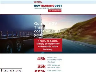 hgvtrainingcost.com