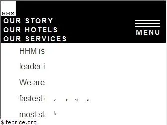 hhmhospitality.com