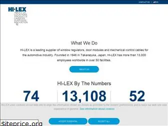 hi-lex.com