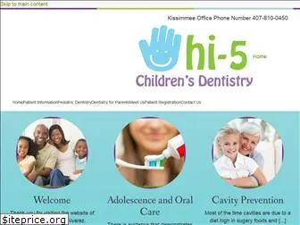 hi5childrensdentistry.com