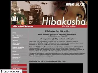 hibakusha-ourlifetolive.org