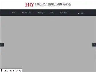 hickmanrobinsonlaw.com