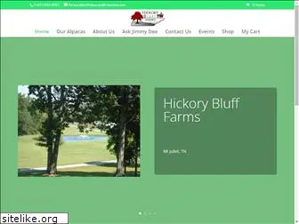 hickorybluffalpacas.com