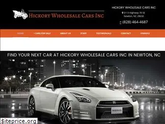 hickorywholesalecars.com