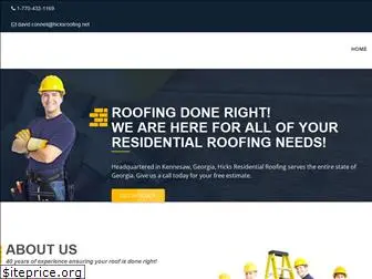 hicksroofing.net