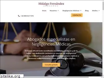 hidalgofernandezabogados.com