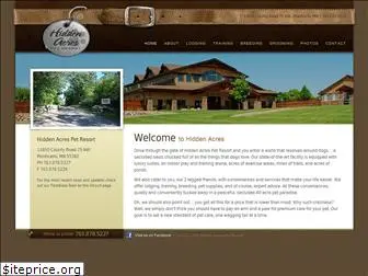 hiddenacrespetresort.com