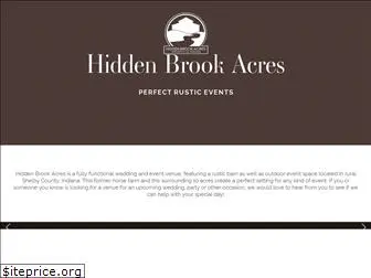 hiddenbrookevents.com