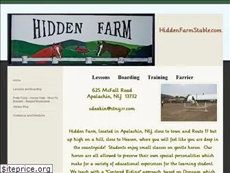 hiddenfarmstable.com