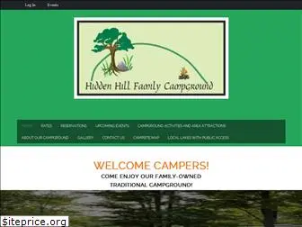 hiddenhillcampground.com