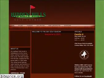 hiddenhills-golf.com
