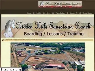 hiddenhillsranch.com