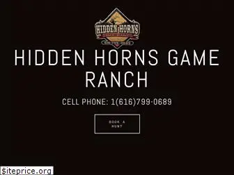 hiddenhornsgameranch.com