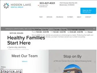 hiddenlakedentalgroup.com