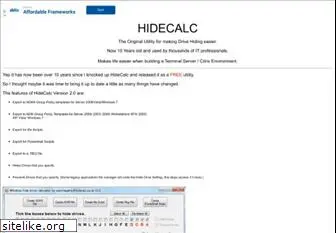 hidecalc.co.uk