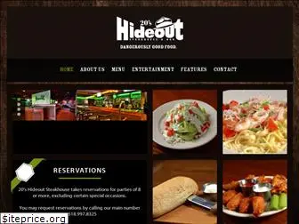 hideoutsteakhouse.com