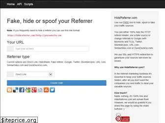 hidereferrer.com