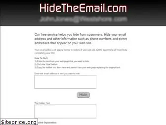 hidetheemail.com